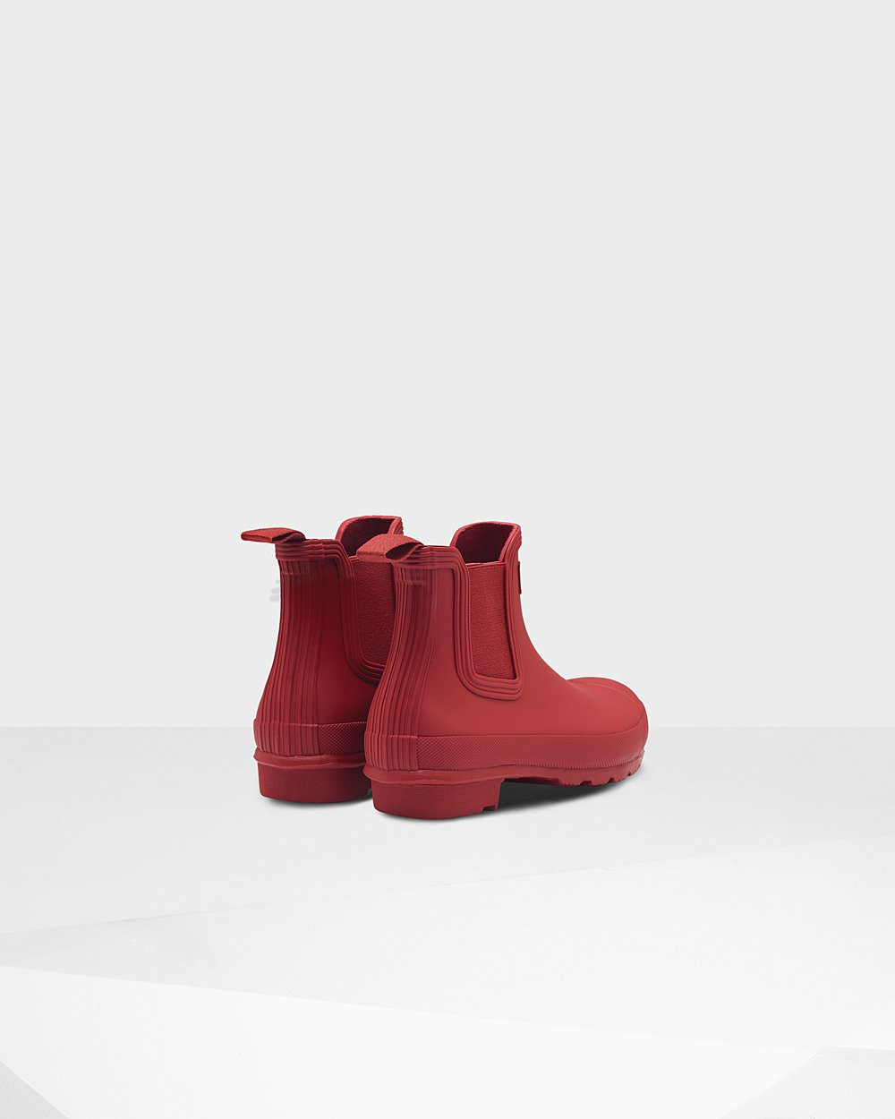 Botas Chelsea Hunter Mujer - Original - Rojos - CZSXTDL-15